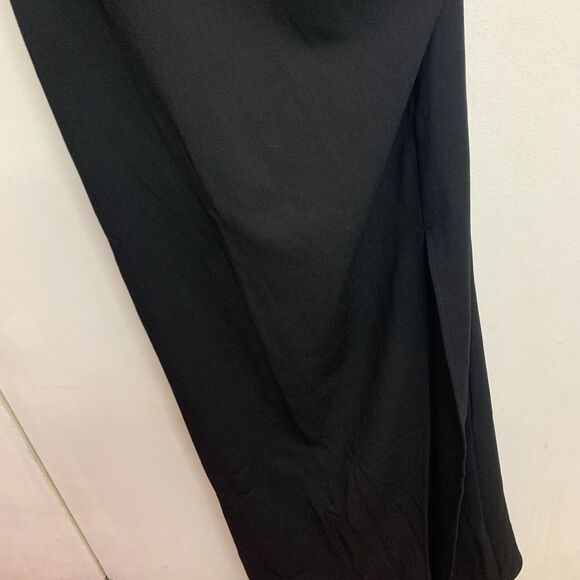 PRETTYGARDEN Women's Summer One Shoulder Long Formal Dresses Sleeveless Ruche... - Picture 5 of 6